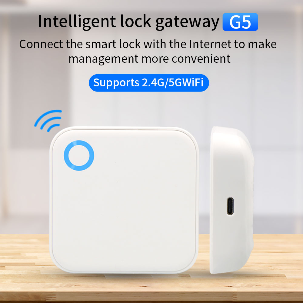 Smart Home Wifi Hub - 2,4G + 5G TTLOCK WIFI Gateway