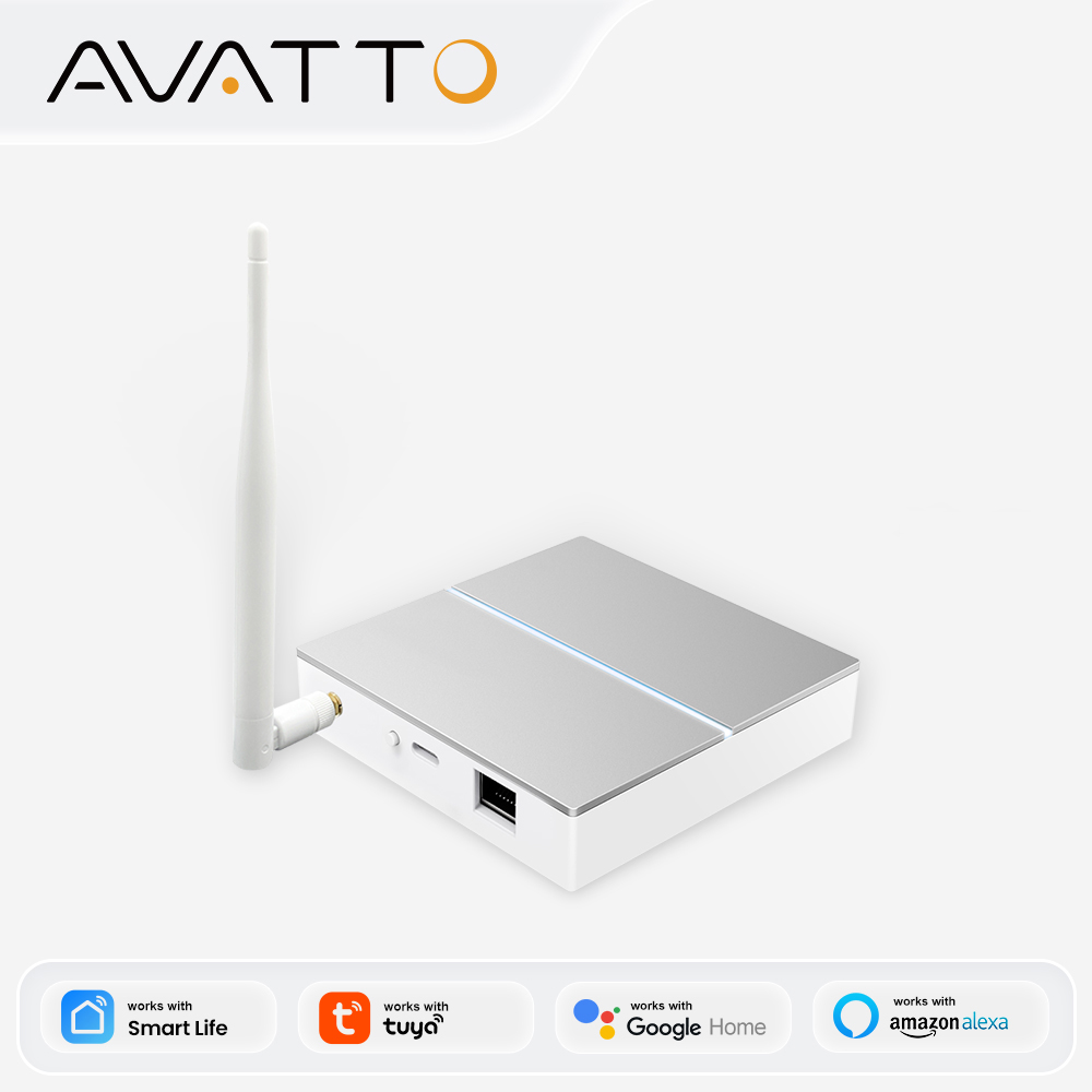 Smart Home Vimar - AVATTO Tuya ZigBee Gateway mit Antenne