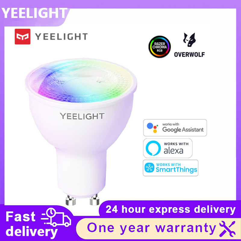 Smart Home Yeelight - Yeelight GU10 W1 Smart LED-Lampe RGB