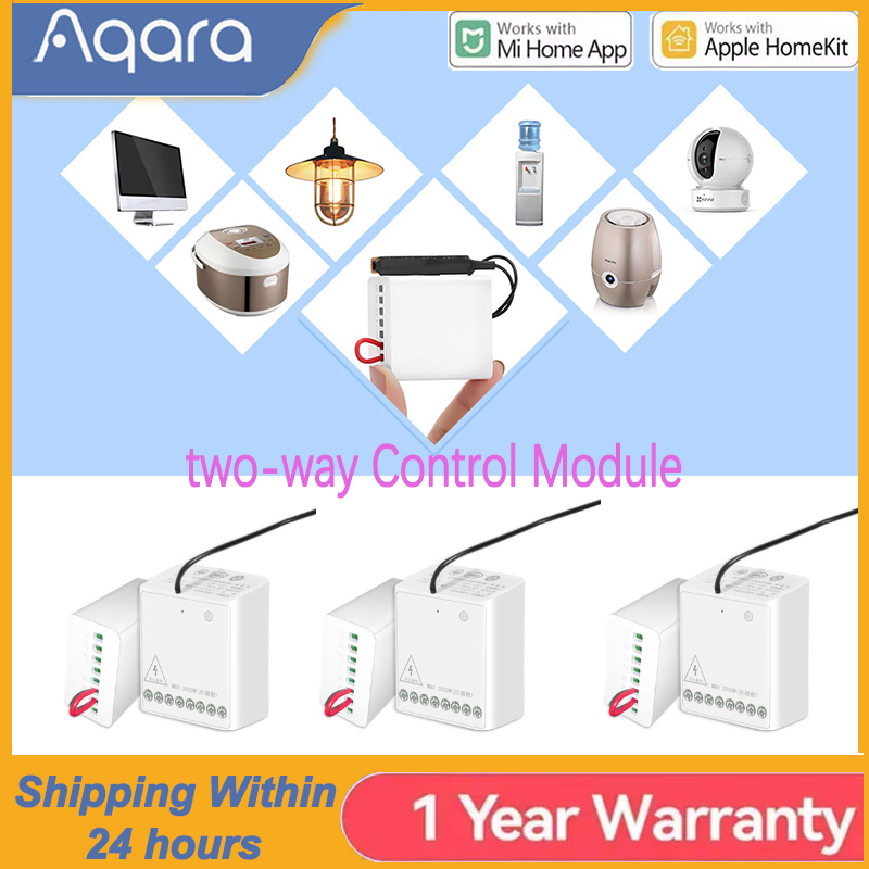 Smart Home Yeelight - Aqara Zwei-Wege-Steuermodul Relais-Schalter-Controller Zigbee Smart Timer