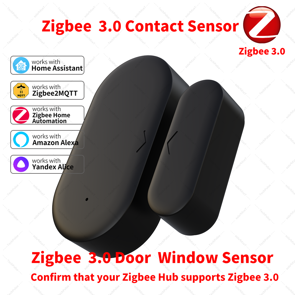 Smart Home Yandex - Zigbee 3.0 Tür- und Fenstersensor Kompatibel