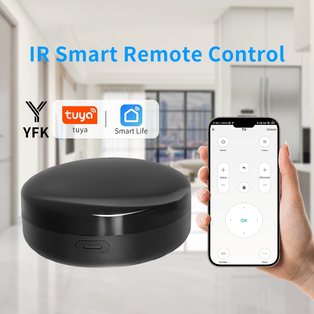 Smart Home Wifi Hub - YFK Tuya WiFi Universelle IR-Fernbedienung Smart
