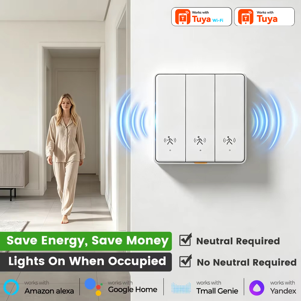 Smart Home Qr Code - 10G Anwesenheitsradar-Schalter mit WLAN, Intelligenter Bewegungssensor