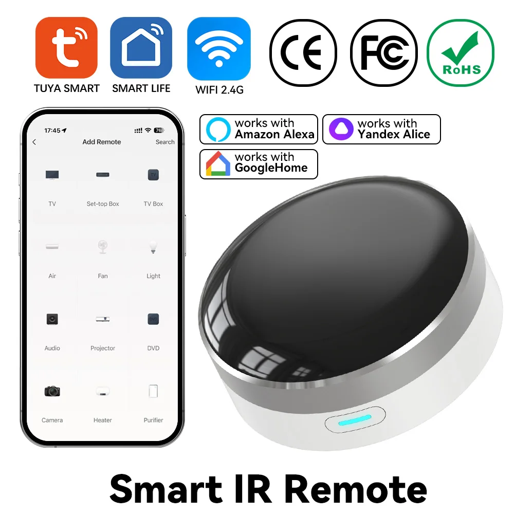 Smart Home Vimar - YFK WLAN Smart IR-Blaster Universelle Fernbedienung