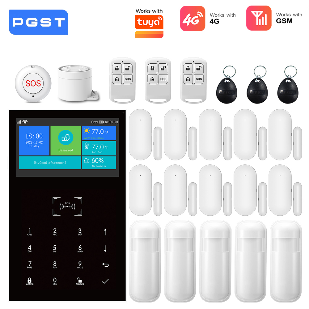 Smart Home Vimar - 4G GSM WLAN-Alarmsystem Kompatibel mit Tuya