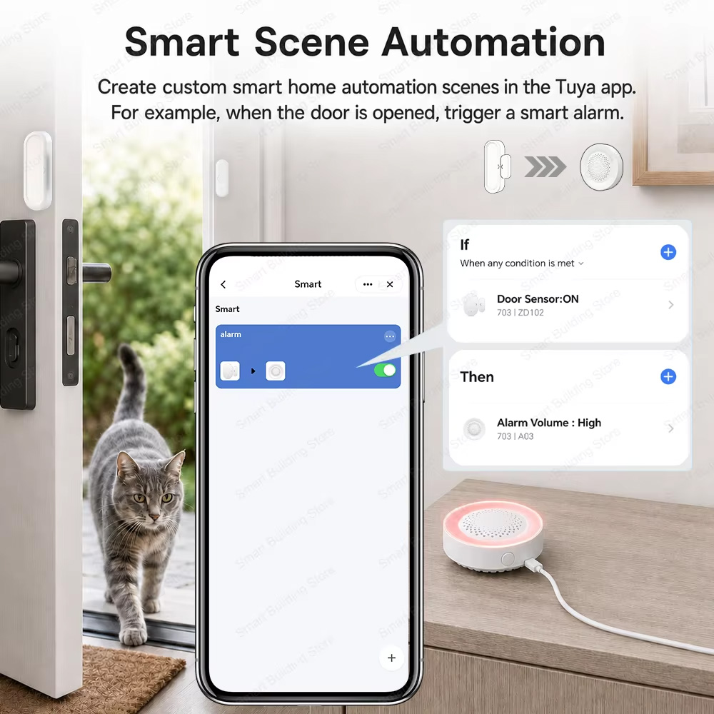 Tür- und Fenstersensor Zigbee  – Smart Home Zigbee Gateway Bewertung und Preis