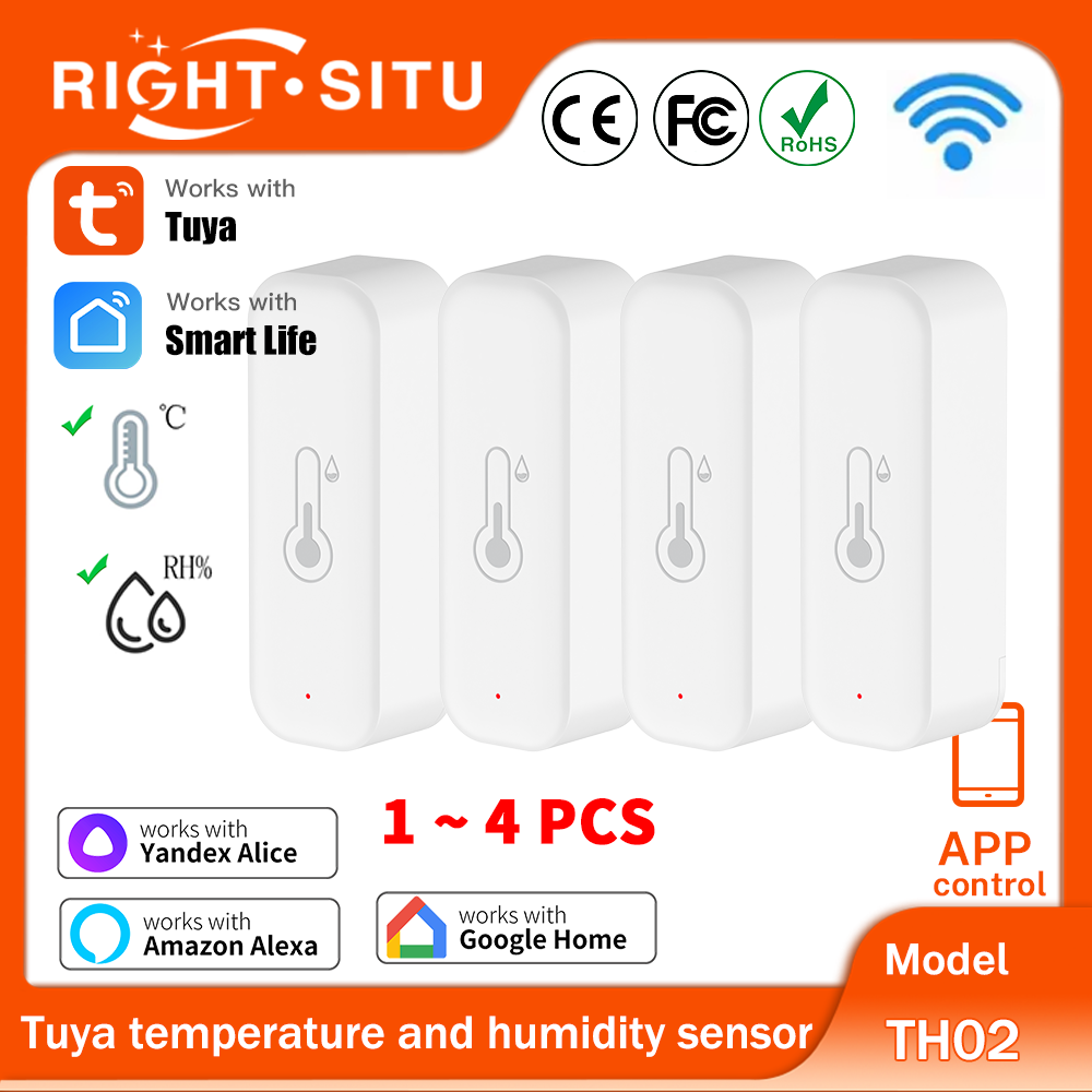 1 ~ 4 stücke Tuya WiFi Tempera – Smart Home Yandex Bewertung und Preis