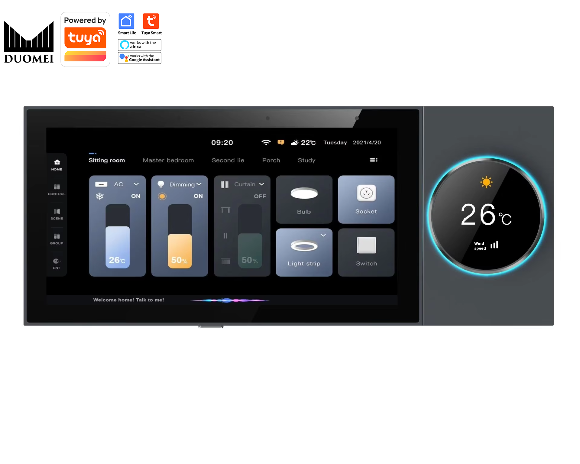 DUOMEI Smart Home System Tuya  – Smart Home Zigbee Gateway Bewertung und Preis