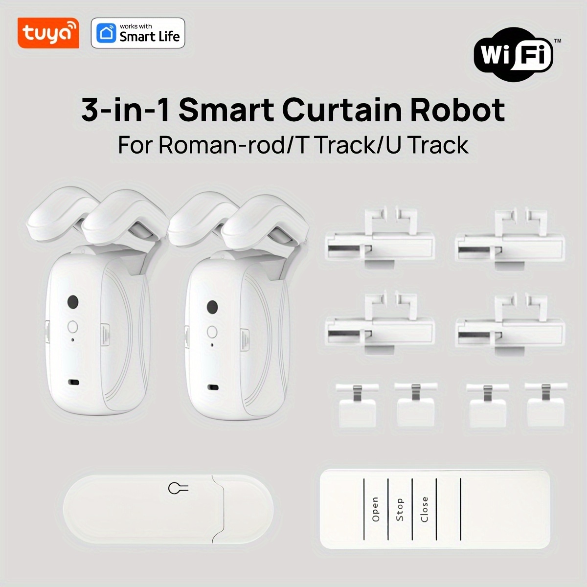 1/2 Stück Tuya Smart WiFi Vorh – Smart Home Vimar Bewertung und Preis