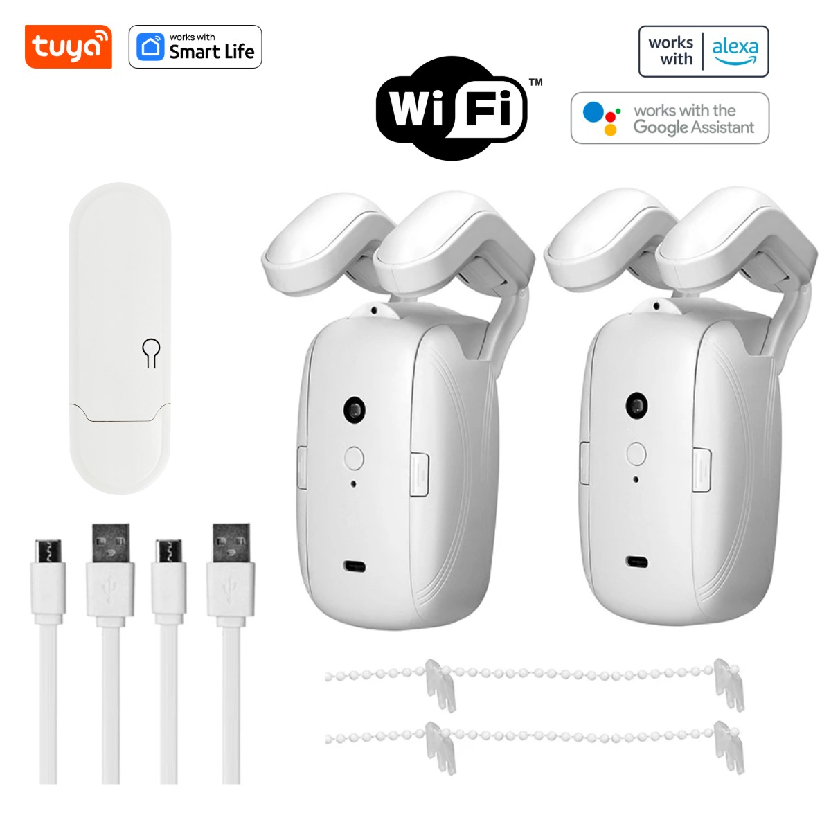 1/2 Stück Tuya Smart WiFi Vorh – Smart Home Vimar Bewertung und Preis
