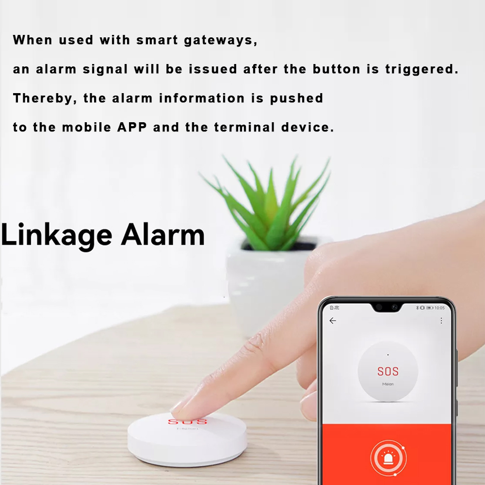 Zigbee Tuya SOS Notfall Taste  – Smart Home Vimar Bewertung und Preis