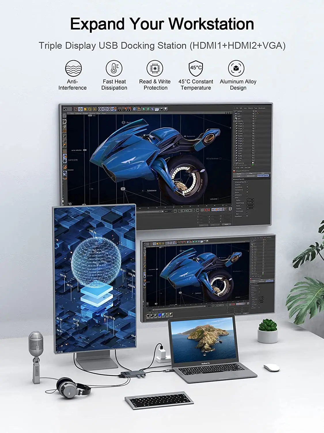 QGeeM USB 3.0 Dockingstation,  – Smart Home Hub 2 Bewertung und Preis