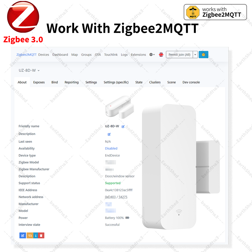 Zigbee 3.0 Türsensor Fensterse – Smart Home Yandex Bewertung und Preis