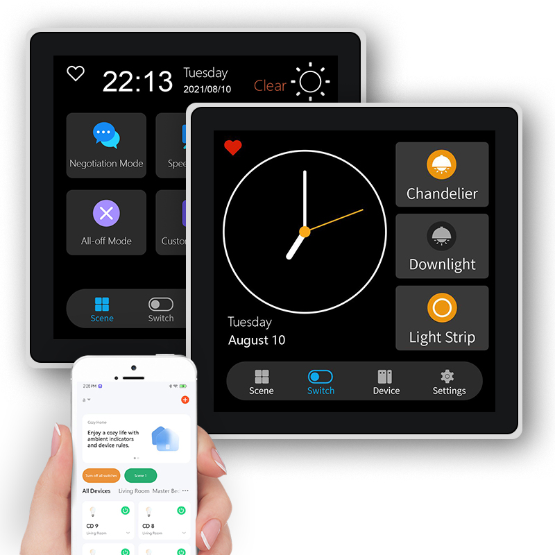 FUERS 4-Zoll-Touchscreen, mult – Smart Home Touchscreen Control Panel Bewertung und Preis