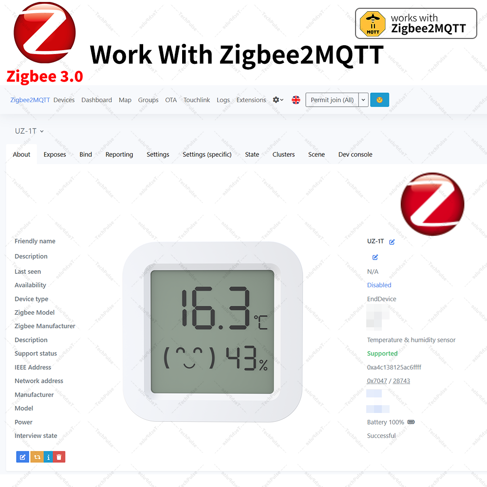 Zigbee 3.0 Sensor Temperatur-  – Smart Home Yandex Bewertung und Preis