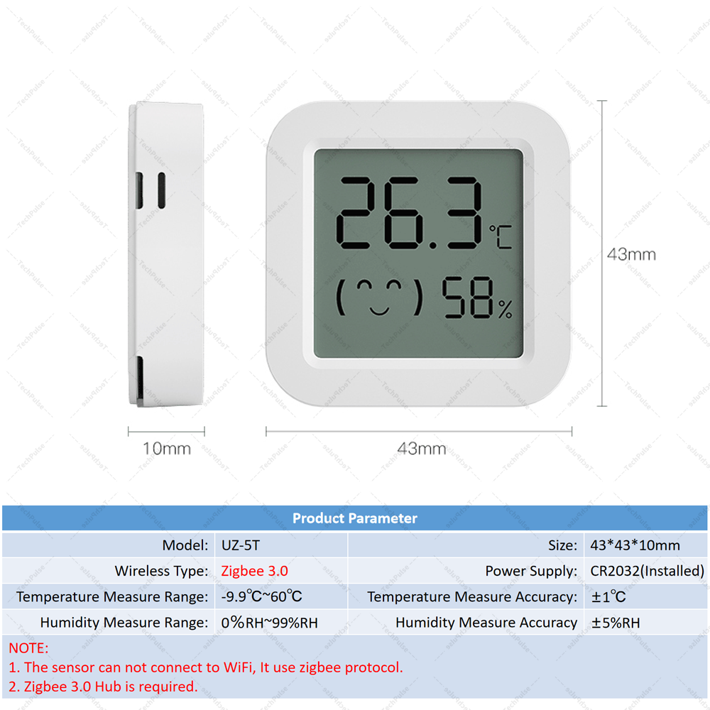 Zigbee 3.0 Sensor Temperatur-  – Smart Home Yandex Bewertung und Preis