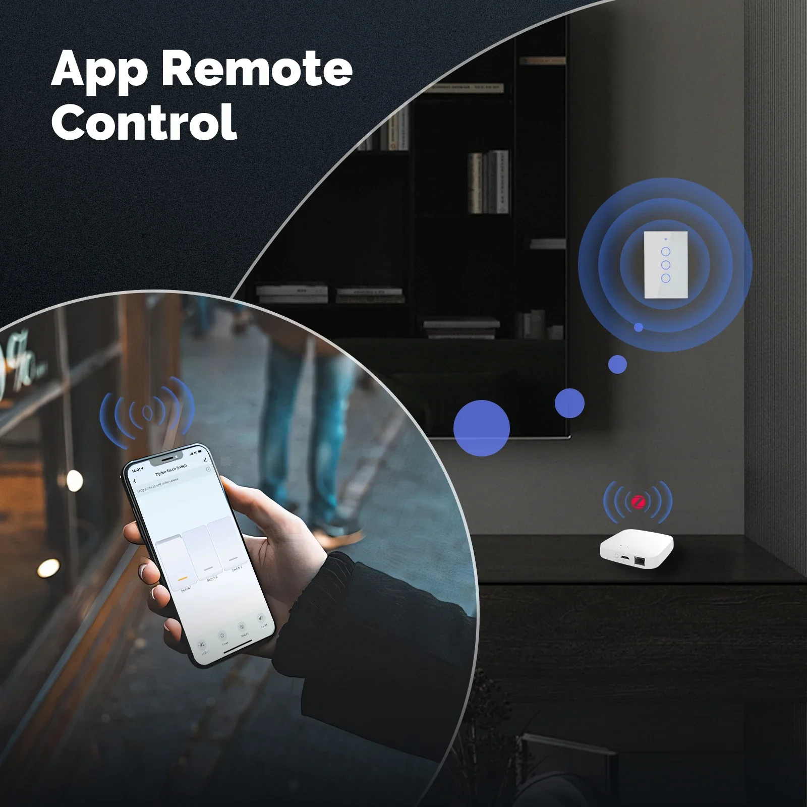 MOES Tuya ZigBee Smart-Lichtsc – Smart Home Touchscreen Control Panel Bewertung und Preis